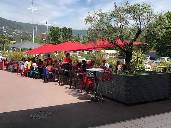 Terrasse La Brasserie à Grasse